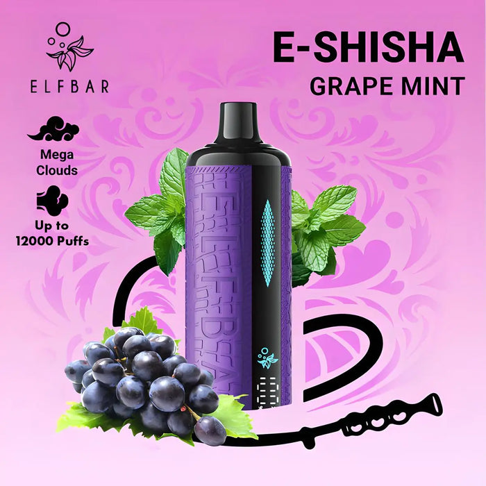 Elf Bar 12000 - Grape Mint