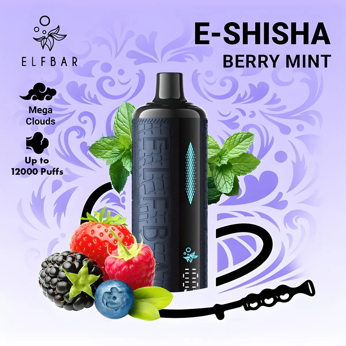 elfbar elfa kaufen ELF BAR 12000 – Berry Mint: Fruchtig Frisch — FEENBAR