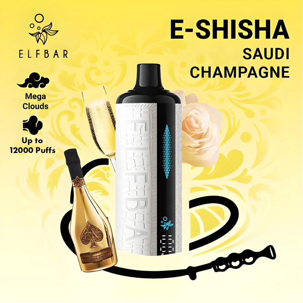 ELF BAR Vape 12000 Saudi Champagne FEENBAR ELF BAR Vape 12000 Saudi Champagne FEENBAR